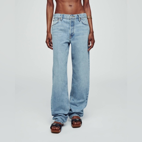 Re/Done Denim - Re/Done Loose Long ish Jean in Wasted Indigo Sz 32
